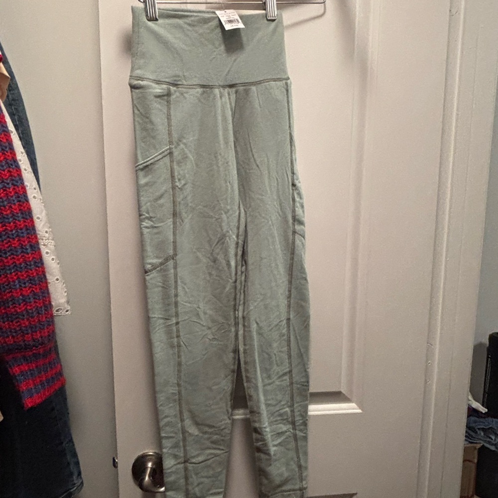 American Eagle Outfitters Sage Green Leggings
